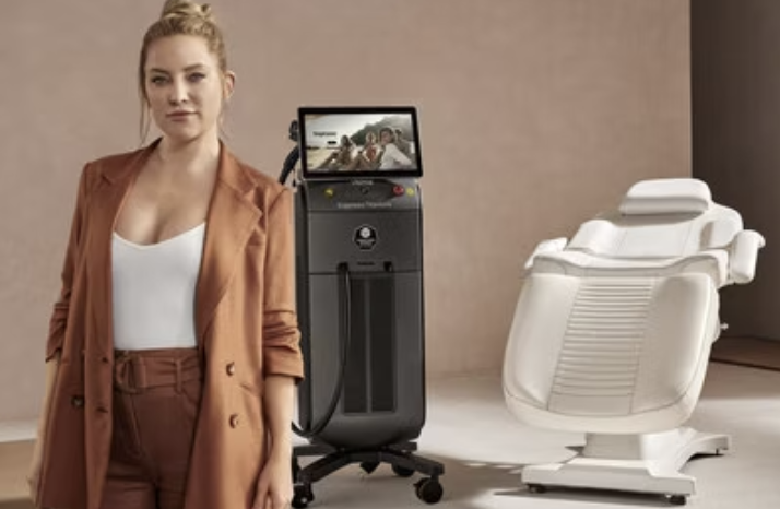 Kate Hudson’s Glow Secret: Laser facial on Harmony XL Pro for Redness & Rosacea at Clinic 22